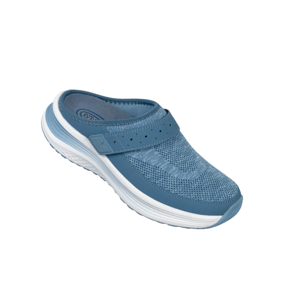 Orthofeet Iris Women’s Orthopedic Clog - Blue