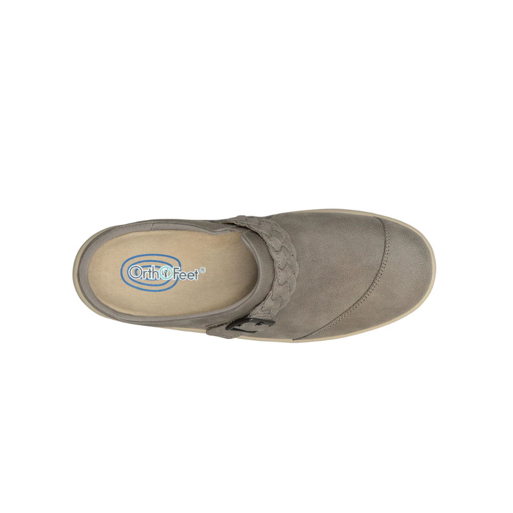 Orthofeet Irma Women’s Orthopedic Clog - Taupe