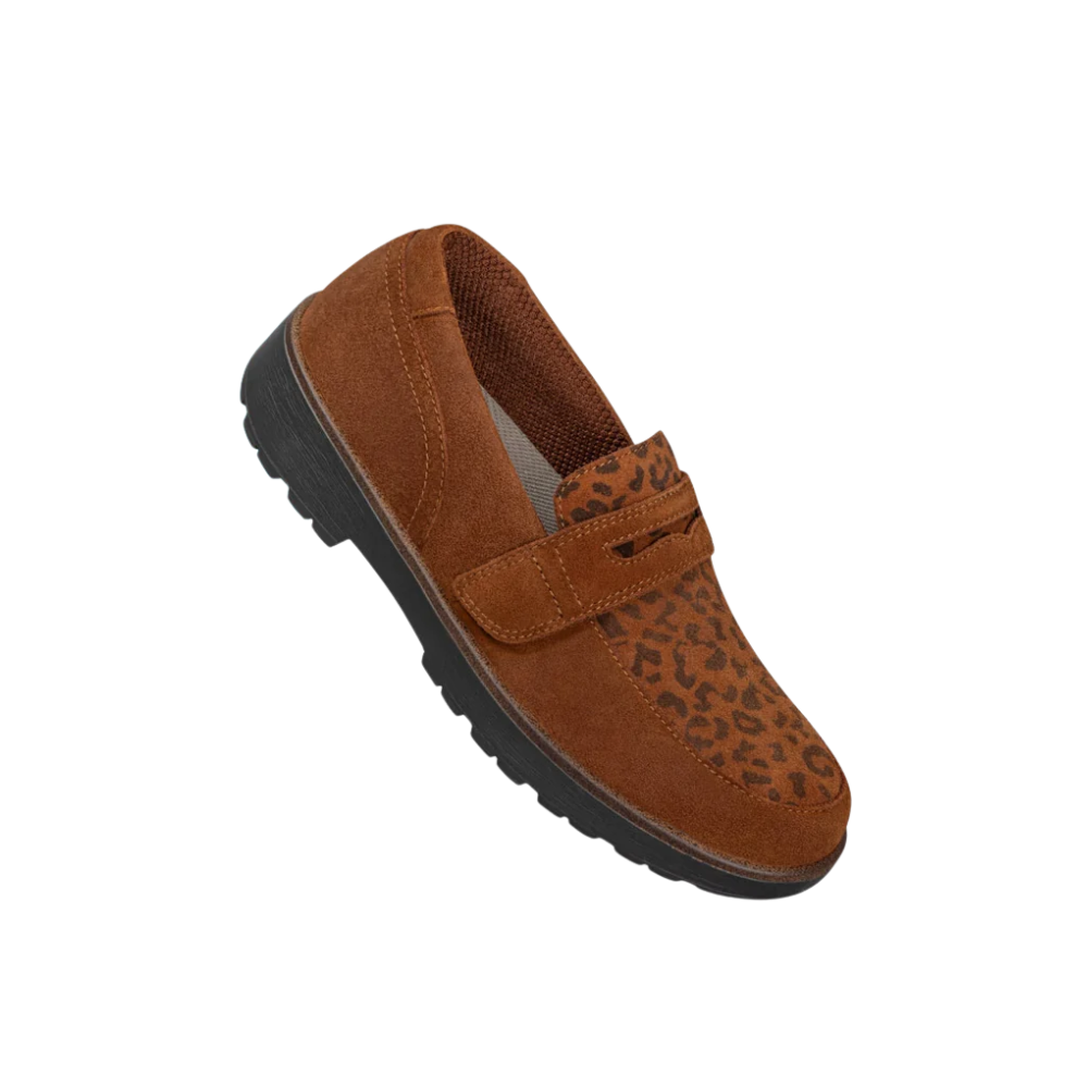 Orthofeet Shelly Women’s Loafer - Cinnamon