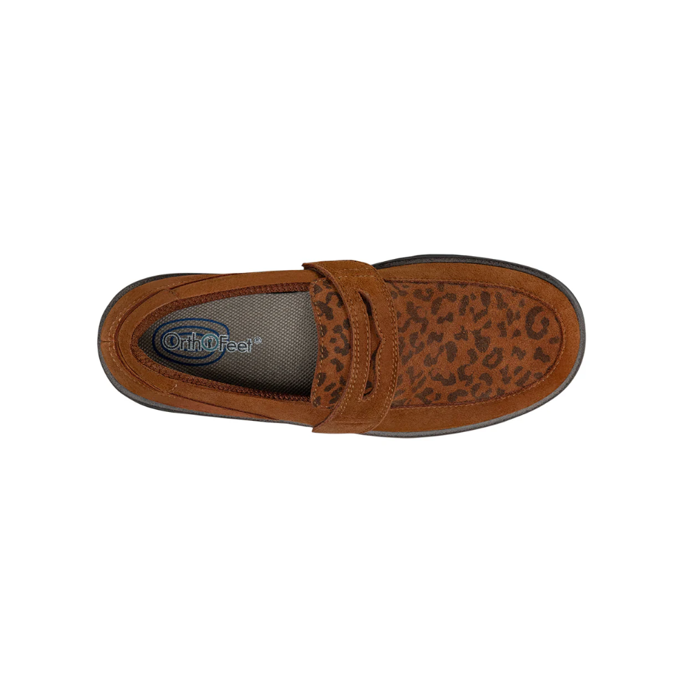 Orthofeet Shelly Women’s Loafer - Cinnamon
