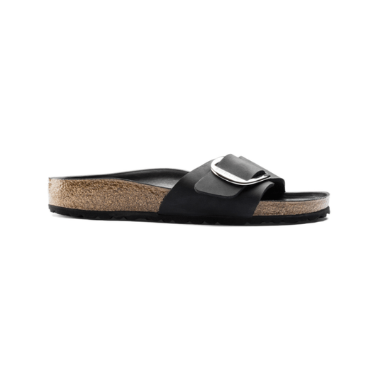 Birkenstock Madrid Big Buckle Oiled Leather Sandals - Narrow