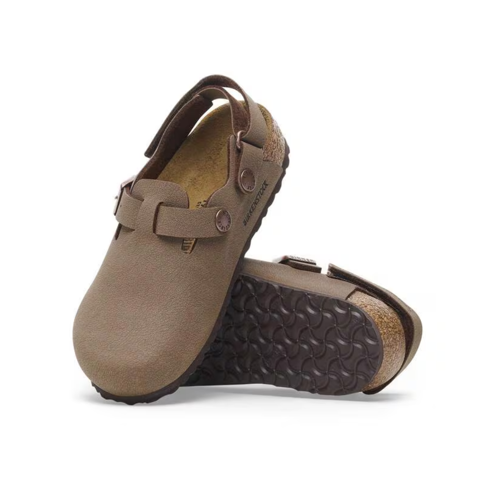 Birkenstock Tokio Kids Birkibuc Sandals - Mocha