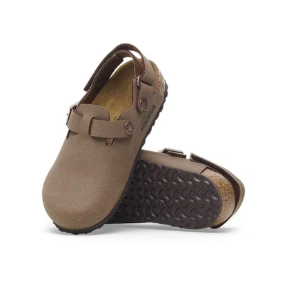Birkenstock Tokio Kids Birkibuc Sandals - Mocha