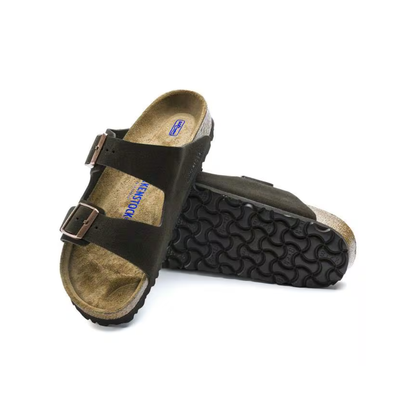 Birkenstock Arizona Soft Footbed Suede Mocha Unisex Sandals