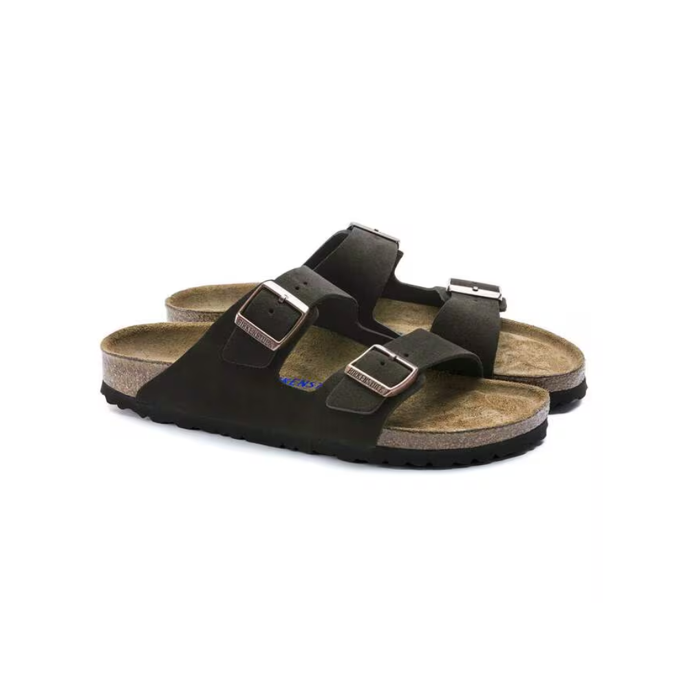Birkenstock Arizona Soft Footbed Suede Mocha Unisex Sandals