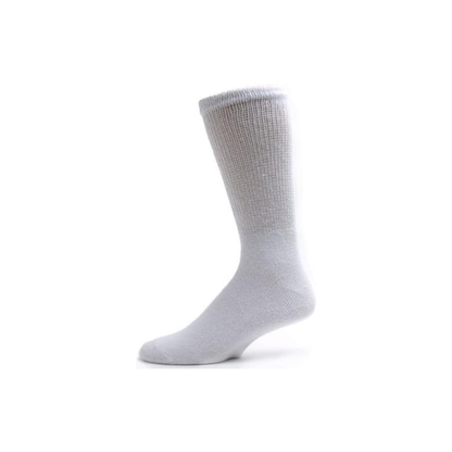 Buruka Healthy Circulation Socks - White Pack of 12 Pairs