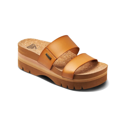 Reef Cushion Vista Higher Women's Slide Sandals - Natural