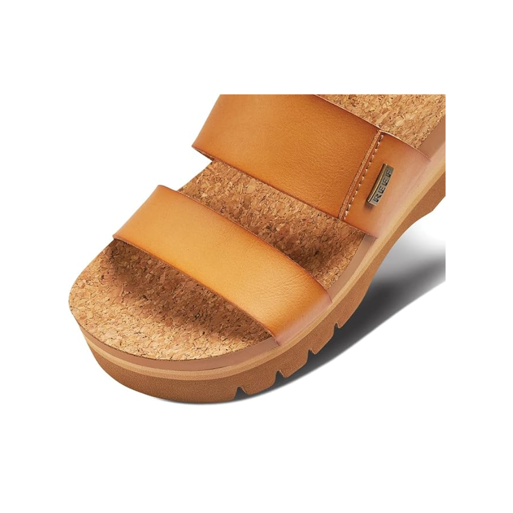 Reef Cushion Vista Higher Women's Slide Sandals - Natural