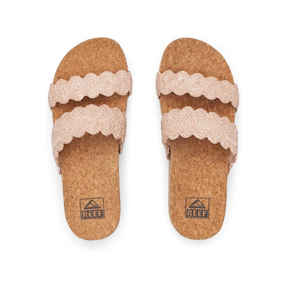Reef Cushion Vista Higher Women's Platform Sandals - Scalopped Rose