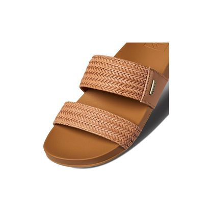 Reef Vista Braid II Women's Slide Sandals - Natural