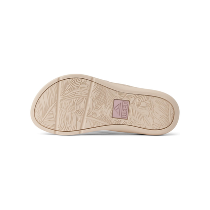 Reef Santa Ana Womens Cushion Sandals Pale Mauve Flip Flops Beach Thong Arch Support