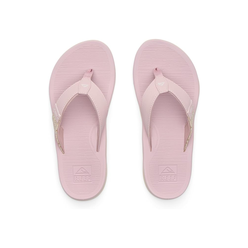 Reef Santa Ana Womens Cushion Sandals Pale Mauve Flip Flops Beach Thong Arch Support
