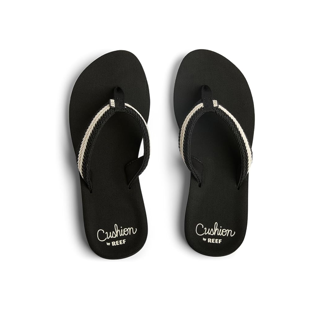 Reef Baja Maria Women's Flip Flop Sandal - Black Vintage