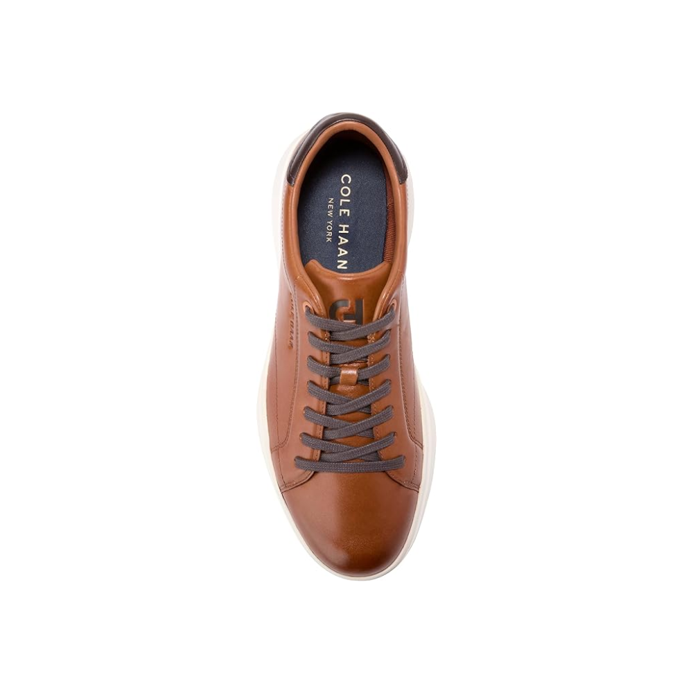 Cole Haan Men's GrandPrø Tennis 2.0 Sneakers British Tan/Dark Chocolate
