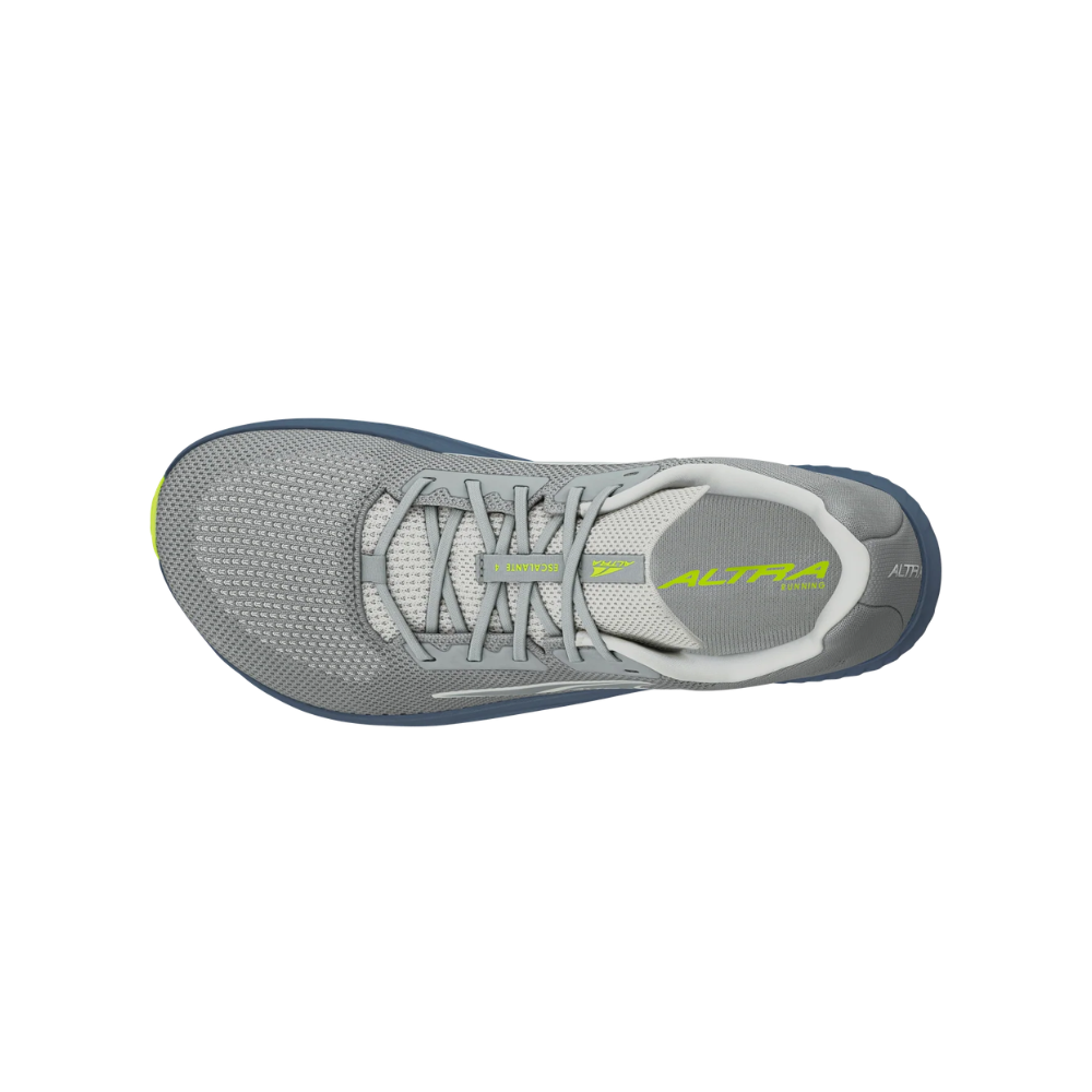 Altra Men's Escalante 4 Road Running Shoe - Gray/Lime