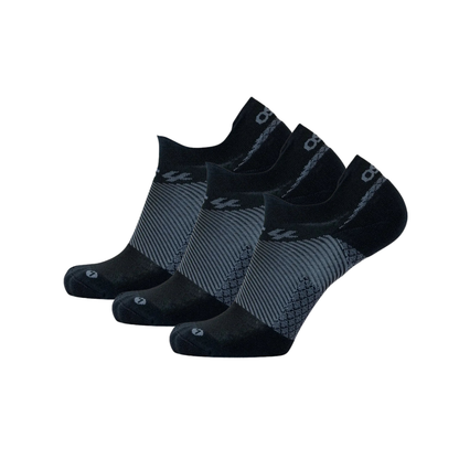 OS1st Plantar Fasciitis No Show Socks – 3 Pair Pack
