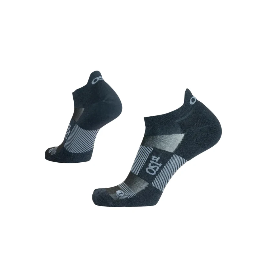 OS1st Thin Air Performance Socks | No Show Black- 3 Pairs pack