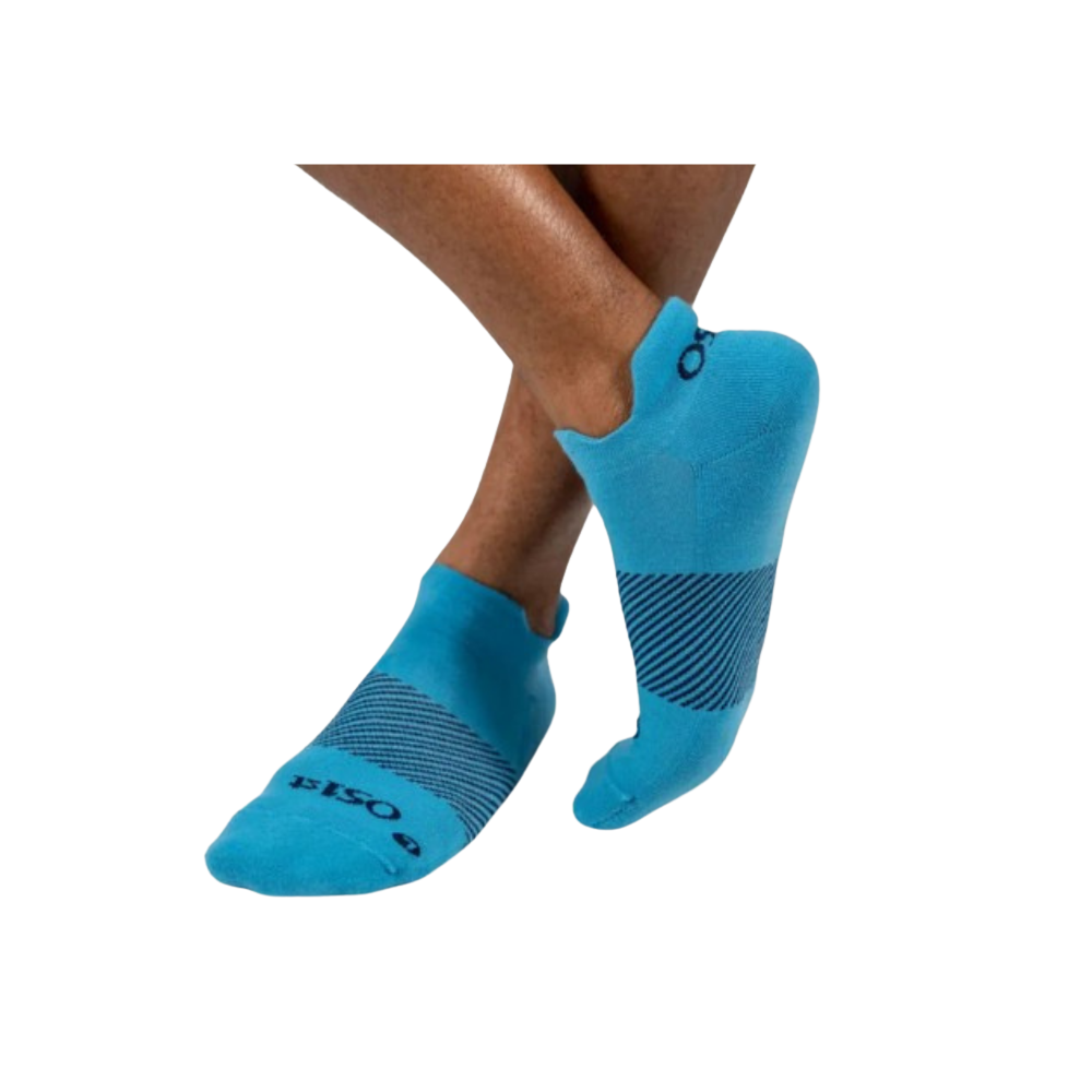 OS1st Wicked Comfort Socks No Show Carolina Blue 3 Pairs Pack