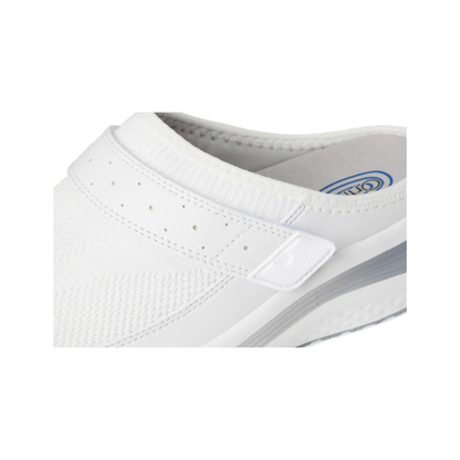 Orthofeet Iris Women's Orthopedic Clog White Slip On Comfort Shoes