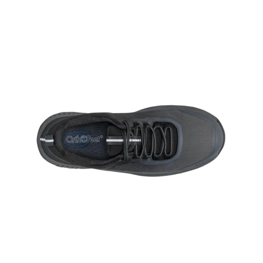 Orthofeet Bristol Women's Orthopedic Hiking Shoes Black Wide Toe Box