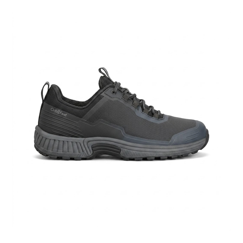 Orthofeet Bristol Women's Orthopedic Hiking Shoes Black Wide Toe Box