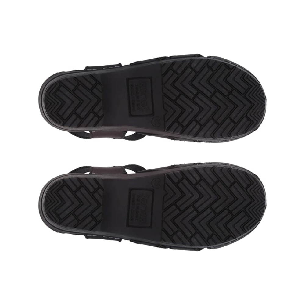 Sanita Margrethe Women’s Clog Sandals Arch Support Adjustable APMA Comfort Black