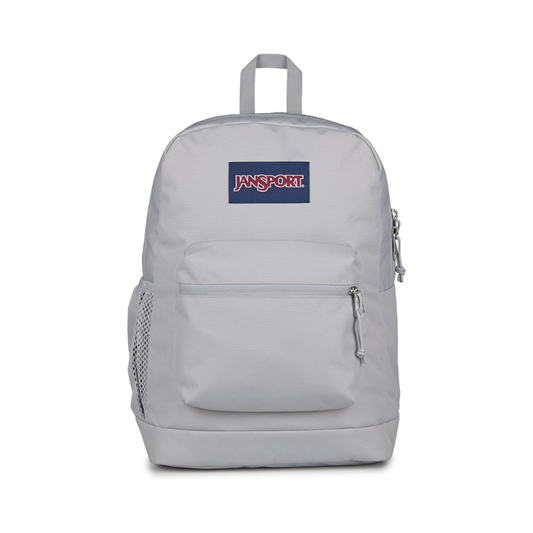 JanSport Cross Town Plus Backpack Grounded Grey 15" Laptop Sleeve