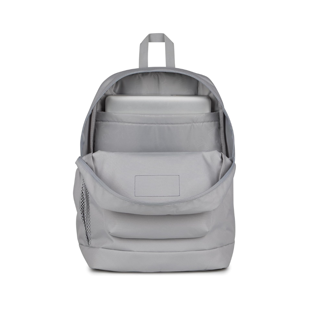 JanSport Cross Town Plus Backpack Grounded Grey 15" Laptop Sleeve