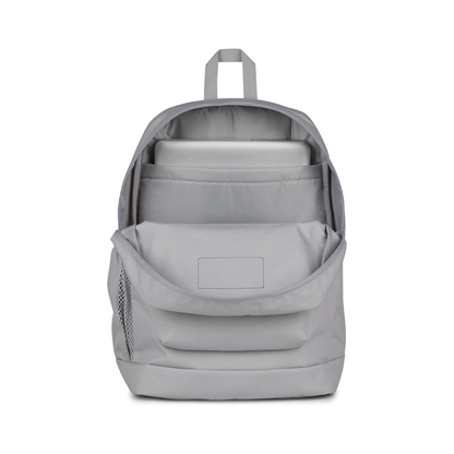 JanSport Cross Town Plus Backpack Grounded Grey 15" Laptop Sleeve