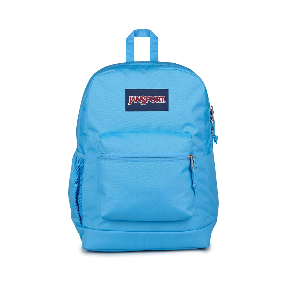 JanSport Cross Town Plus Backpack Electric Azul 15" Laptop Sleeve