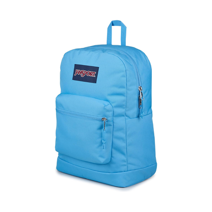 JanSport Cross Town Plus Backpack Electric Azul 15" Laptop Sleeve