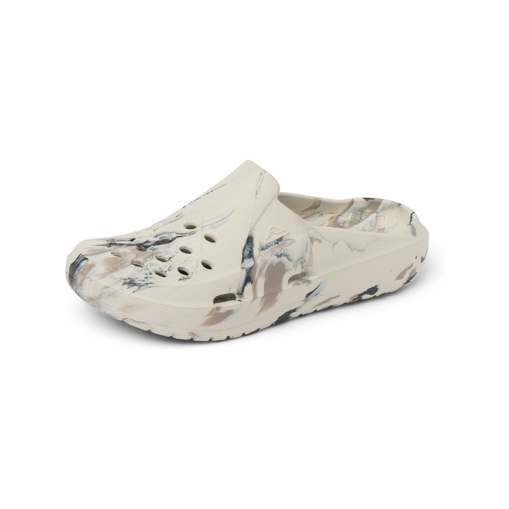 Reef Men's Glider Water-Friendly Slide Sandals - Beige Marble (CJ9222)