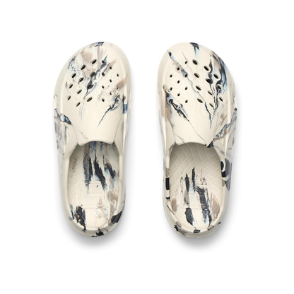 Reef Men's Glider Water-Friendly Slide Sandals - Beige Marble (CJ9222)