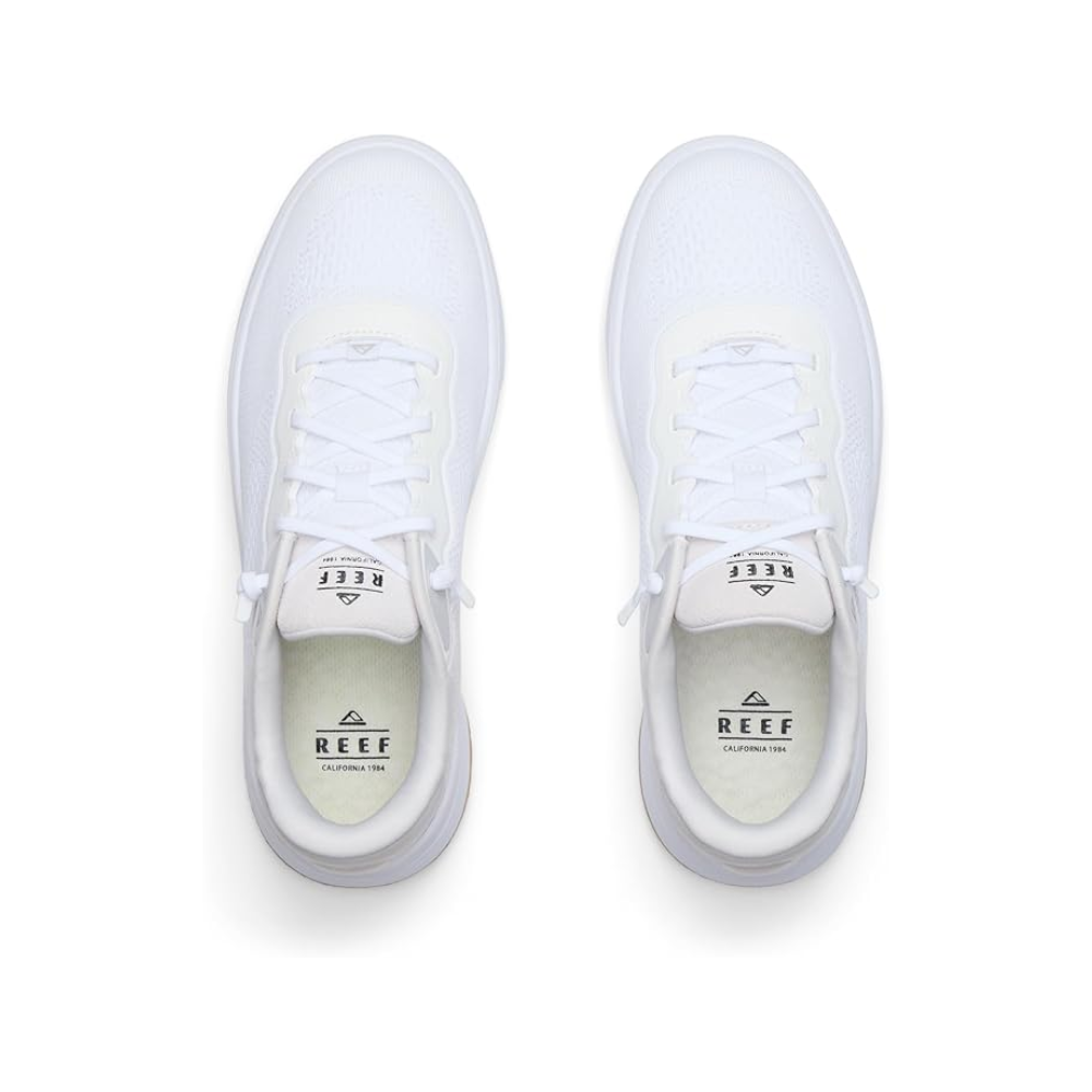 Reef Men's Shoreline Del Mar Breathable Knit Sneakers - White