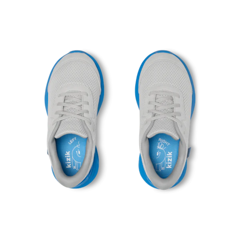 Kizik Athens 2 Kid's Slip-On Hands-Free Athletic Sneaker Harbor Mist / Super Sonic