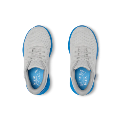 Kizik Athens 2 Kid's Slip-On Hands-Free Athletic Sneaker Harbor Mist / Super Sonic