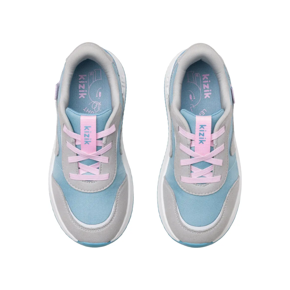 Kizik Orlando Kids Hands-Free Easy Slip-On Sneakers Milky Blue/Harbor Mist