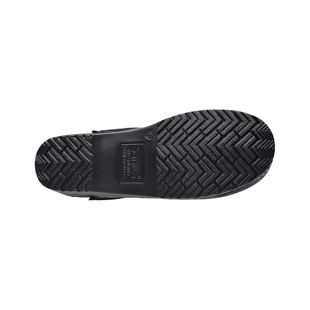 Sanita Pro Cabrio Women's Clogs Black – Professional Slip-Resistant Work Shoes