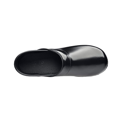 Sanita Pro Cabrio Women's Clogs Black – Professional Slip-Resistant Work Shoes