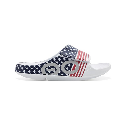 OOFOS Unisex Sport Flex Slide Recovery Sandals Limited Edition USA 26