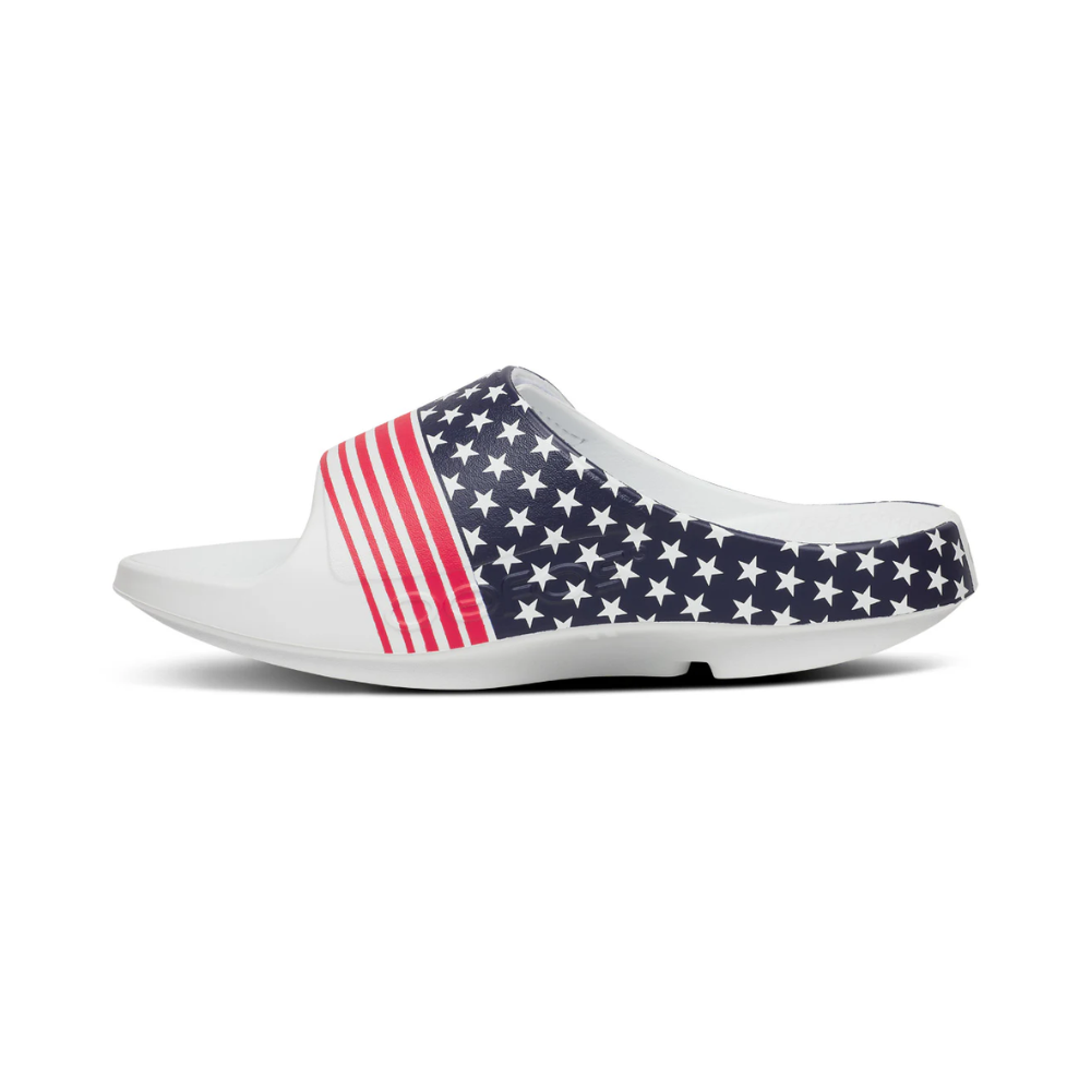 OOFOS Unisex Sport Flex Slide Recovery Sandals Limited Edition USA 26