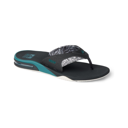 REEF Men's Fanning Bottle Opener Water-Friendly Flip-Flops - Tan Spruce