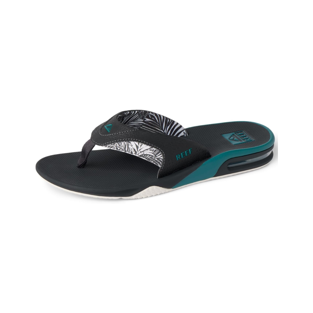 REEF Men's Fanning Bottle Opener Water-Friendly Flip-Flops - Tan Spruce