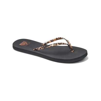 Reef Women's Bliss Nights Water-Friendly Flip-Flops - Classic Leopard