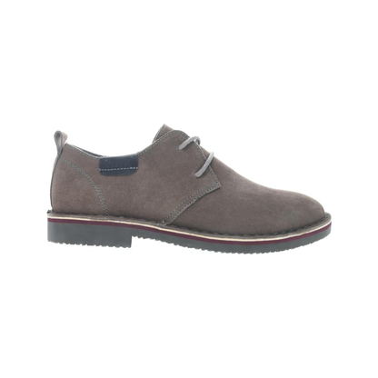 Propet Men’s Finn Oxford Suede Casual Shoes – Stone XX Wide