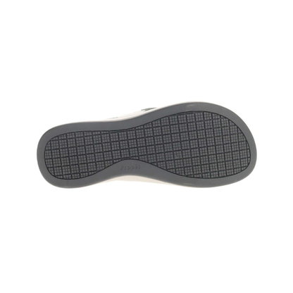 Propét Emerson Men's Adjustable Slide Sandals - Grey Wide