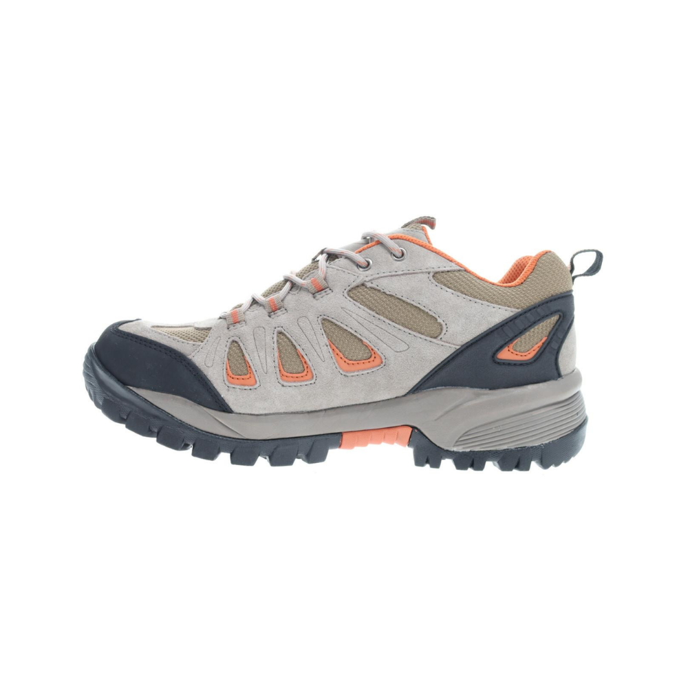 Propét Ridge Walker Low Men's Waterproof Trail Shoes - Gunsmoke/Orange XX Wide