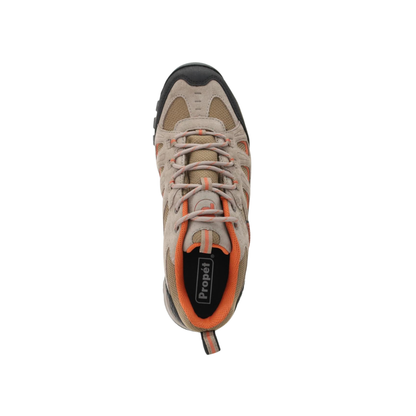 Propét Ridge Walker Low Men's Waterproof Trail Shoes - Gunsmoke/Orange XX Wide