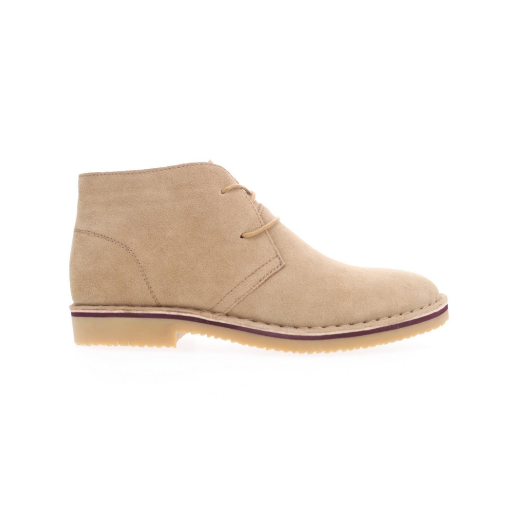Propét Findley Men's Suede Orthopedic Chukka Boots - Desert Camel XX Wide