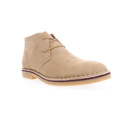 Propét Findley Men's Suede Orthopedic Chukka Boots - Desert Camel XX Wide